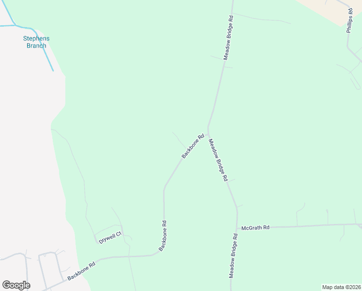 map of restaurants, bars, coffee shops, grocery stores, and more near 14348-14468 Backbone Road in Eden