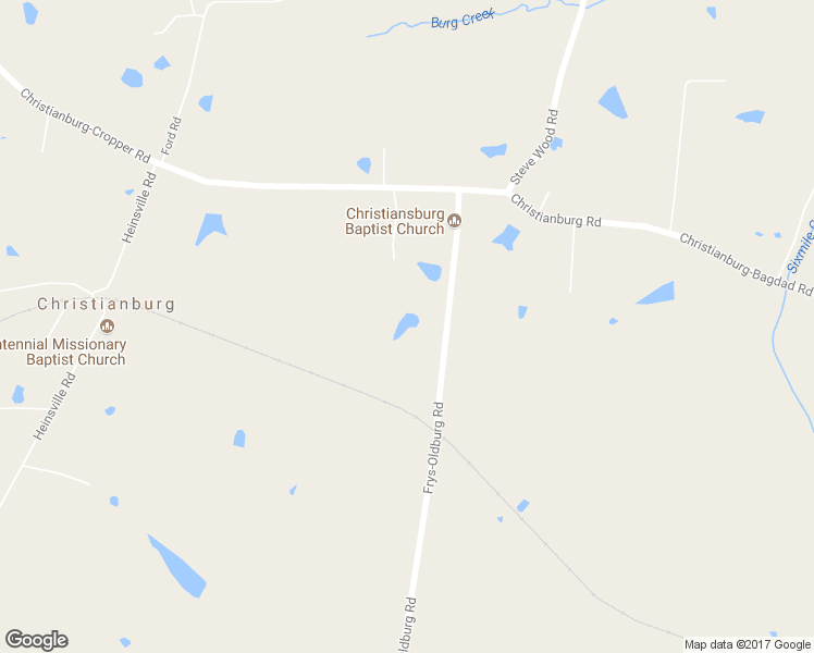 map of restaurants, bars, coffee shops, grocery stores, and more near 801 Frys-Oldburg Road in Bagdad