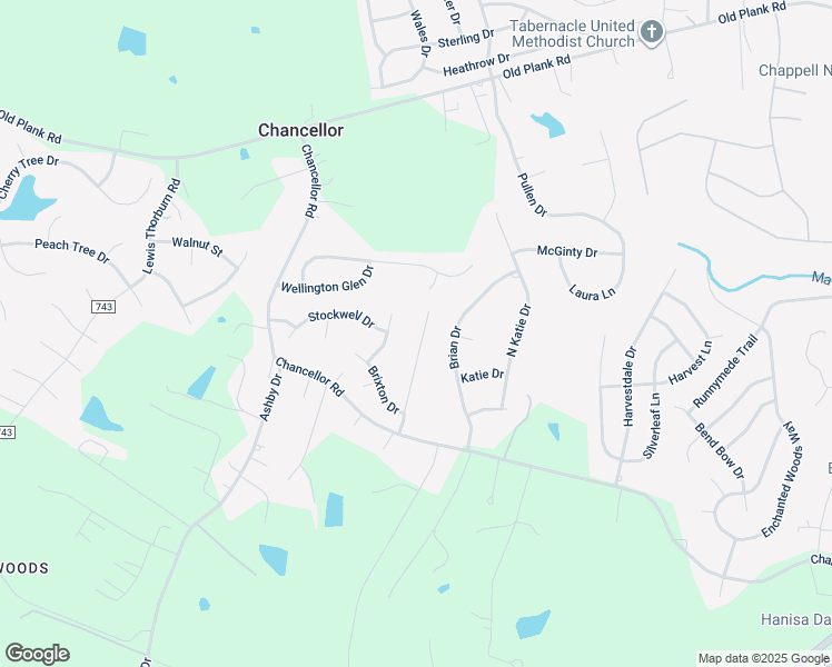 map of restaurants, bars, coffee shops, grocery stores, and more near 11604 Hampstead Drive in Fredericksburg