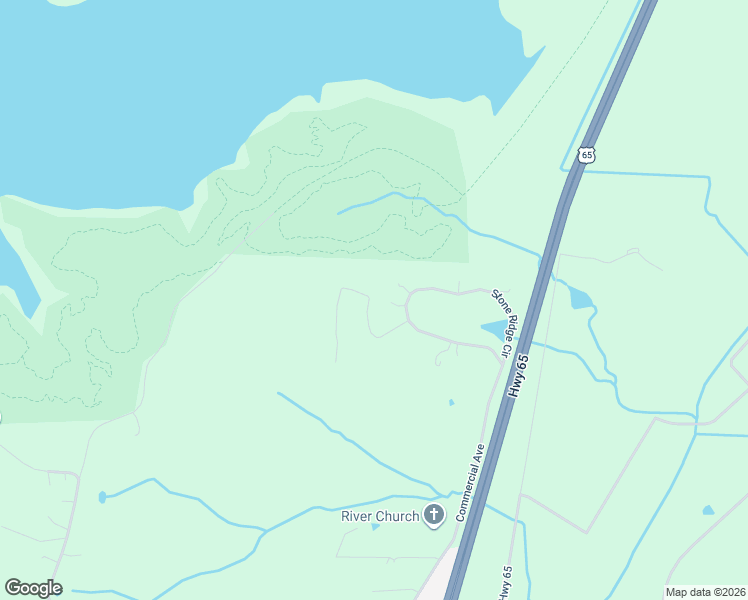map of restaurants, bars, coffee shops, grocery stores, and more near Stone Ridge Circle in Warsaw