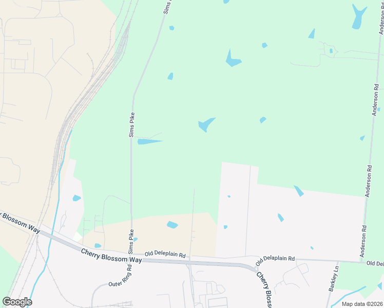 map of restaurants, bars, coffee shops, grocery stores, and more near 331 Sims Pike in Georgetown