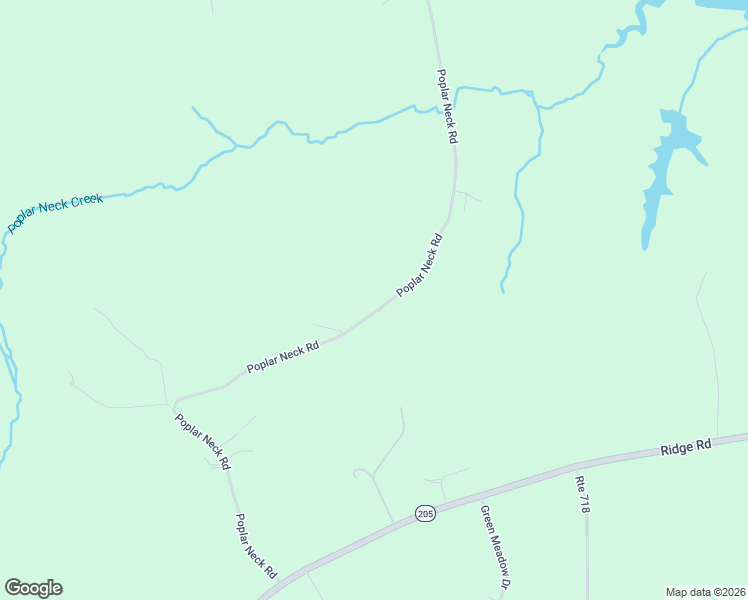 map of restaurants, bars, coffee shops, grocery stores, and more near 14850 Poplar Neck Road in King George