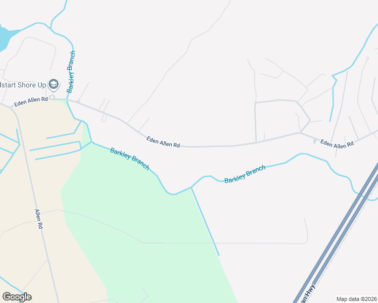 map of restaurants, bars, coffee shops, grocery stores, and more near 31203 Eden Allen Road in Eden