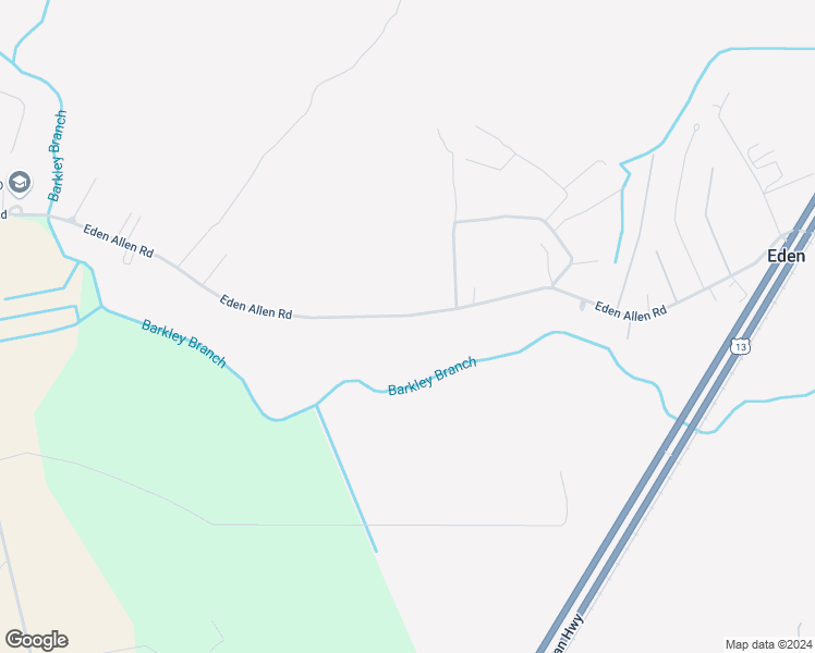 map of restaurants, bars, coffee shops, grocery stores, and more near 31269 Eden Allen Road in Eden