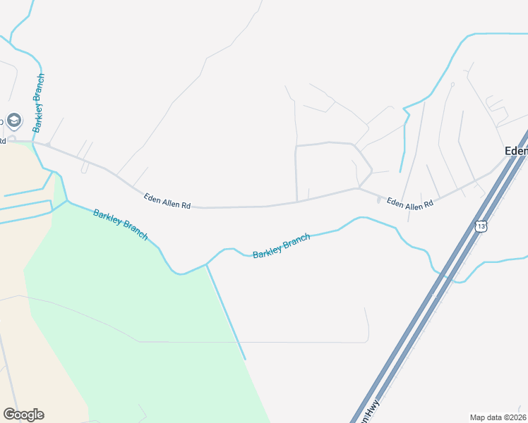 map of restaurants, bars, coffee shops, grocery stores, and more near 31269 Eden Allen Road in Eden