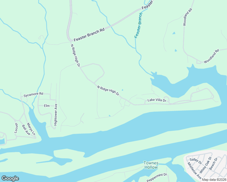 map of restaurants, bars, coffee shops, grocery stores, and more near North Ridge High Drive in Warsaw