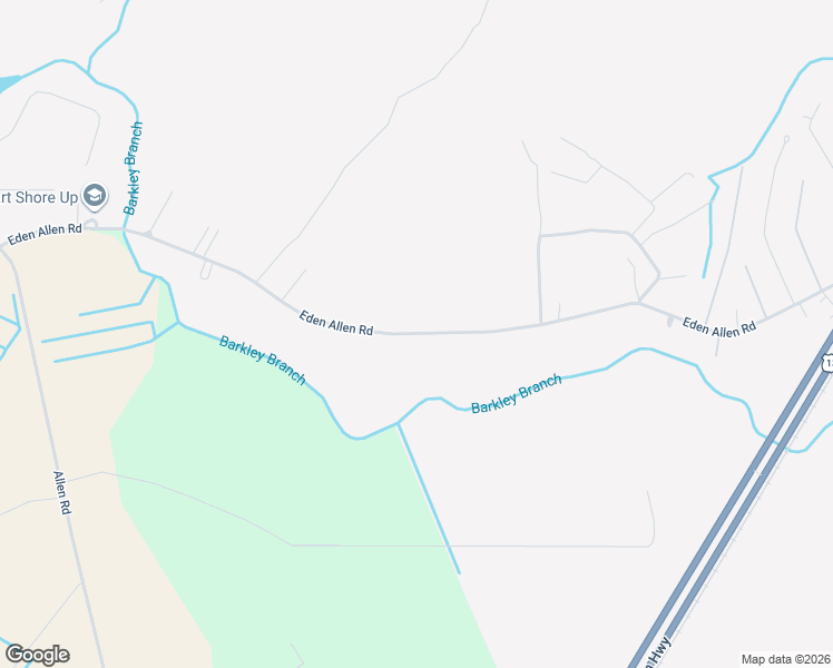 map of restaurants, bars, coffee shops, grocery stores, and more near 31203 Eden Allen Road in Eden