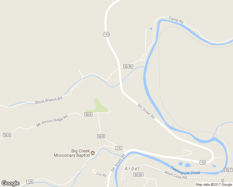 map of restaurants, bars, coffee shops, grocery stores, and more near 5675 West Virginia 152 in Lavalette