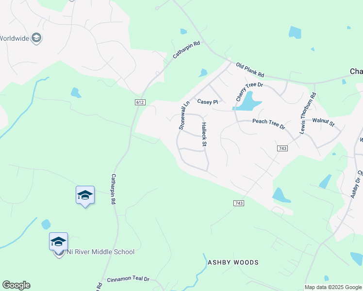 map of restaurants, bars, coffee shops, grocery stores, and more near 701 Stonewall Lane in Fredericksburg