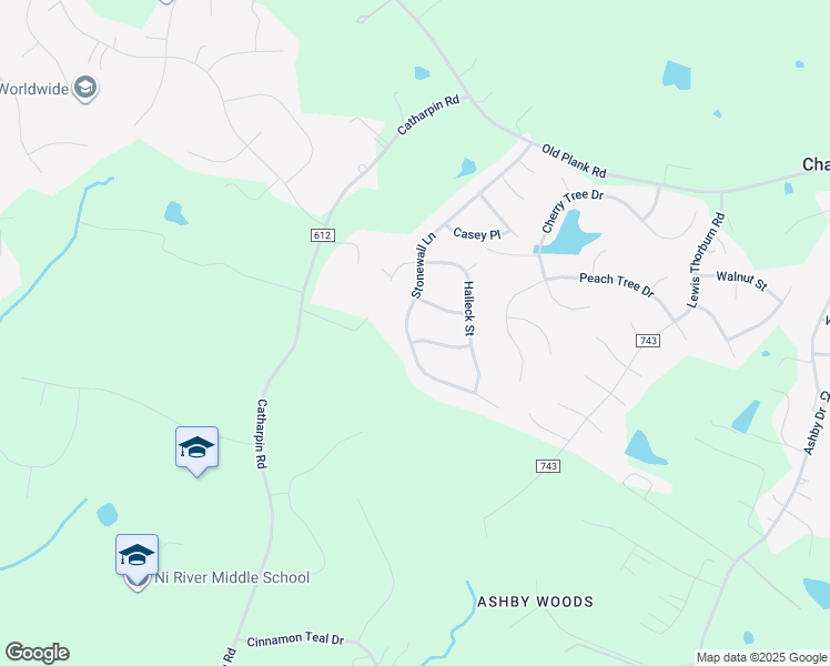 map of restaurants, bars, coffee shops, grocery stores, and more near 701 Stonewall Lane in Fredericksburg
