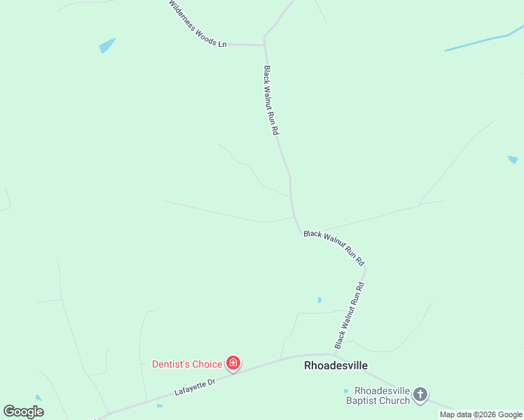 map of restaurants, bars, coffee shops, grocery stores, and more near 25281 Boling Lane in Rhoadesville