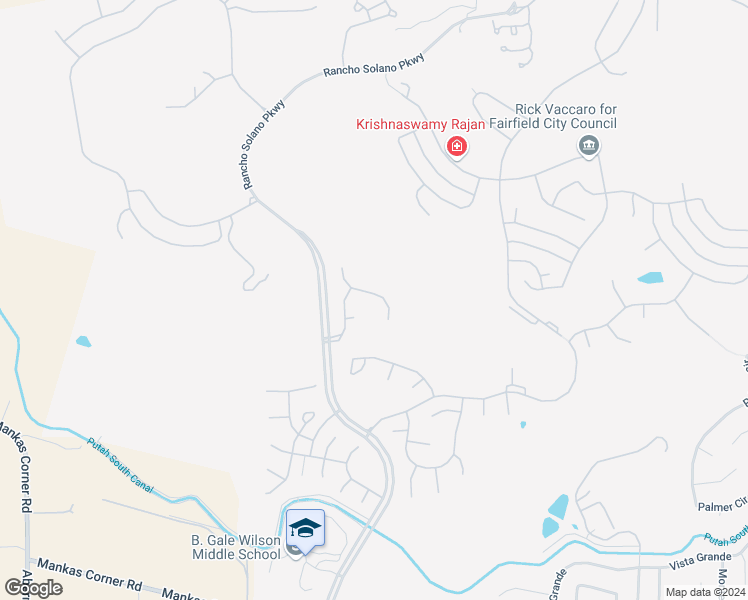 map of restaurants, bars, coffee shops, grocery stores, and more near 3245 Formby Lane in Fairfield
