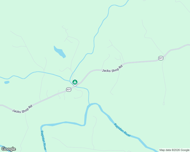 map of restaurants, bars, coffee shops, grocery stores, and more near 2667 Virginia 621 in Rochelle