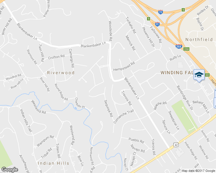 map of restaurants, bars, coffee shops, grocery stores, and more near 229 Sequoya Road in Louisville