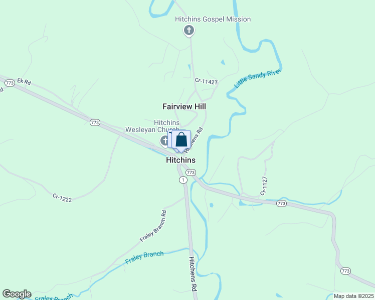 map of restaurants, bars, coffee shops, grocery stores, and more near 4863 Kentucky 1 in Grayson