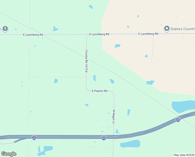 map of restaurants, bars, coffee shops, grocery stores, and more near Township Road 412 in Opdyke