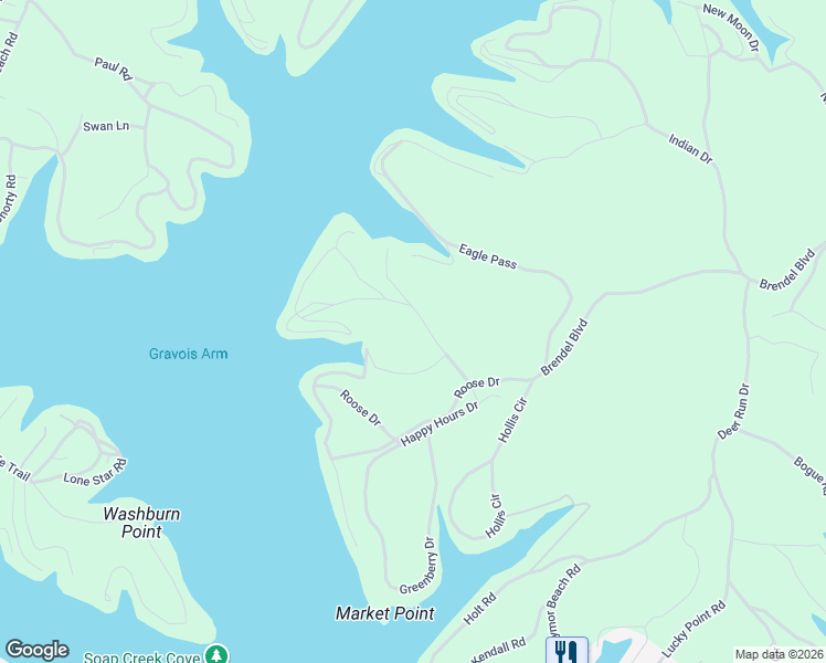 map of restaurants, bars, coffee shops, grocery stores, and more near 27517 Happy Hours Drive in Rocky Mount