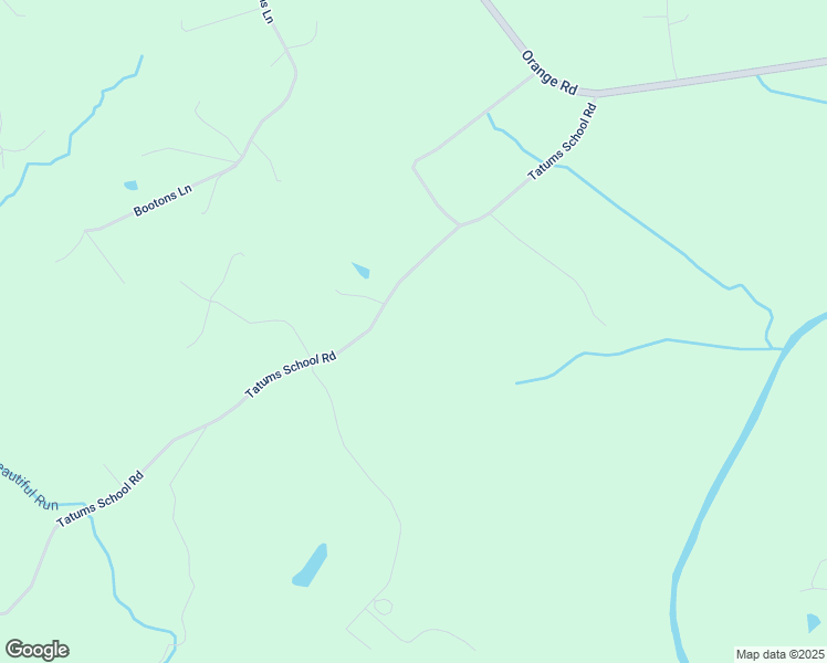 map of restaurants, bars, coffee shops, grocery stores, and more near 4388 Tatums School Road in Orange