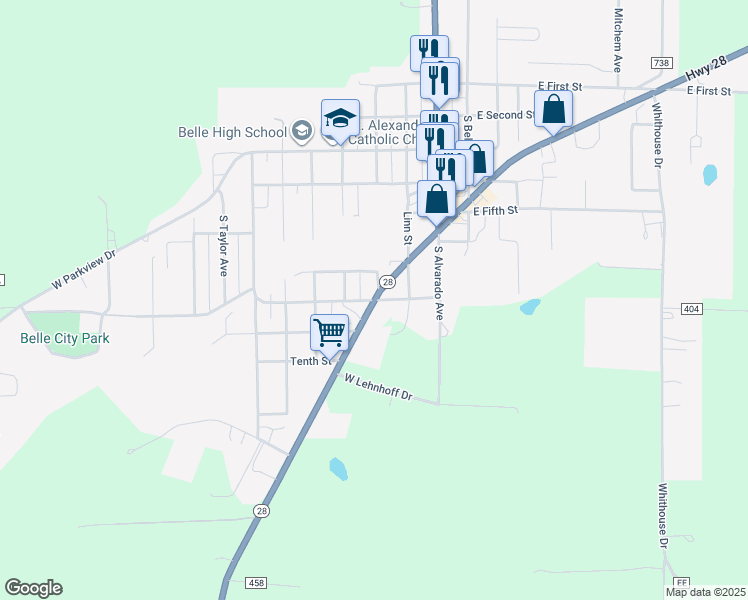 302 8th Street, Belle MO Walk Score