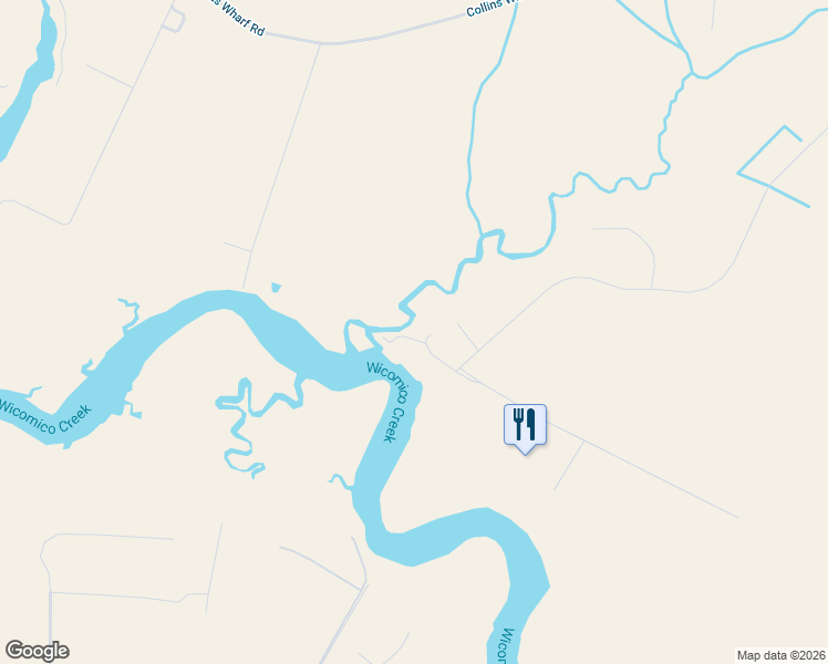 map of restaurants, bars, coffee shops, grocery stores, and more near 3172 Windrows Way in Eden