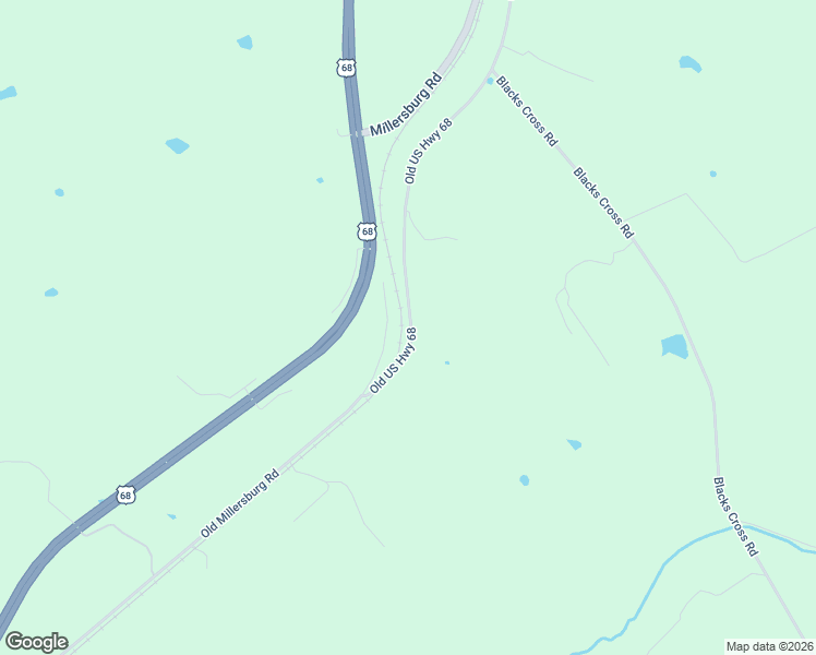 map of restaurants, bars, coffee shops, grocery stores, and more near 2251 Old Millersburg Road in Paris