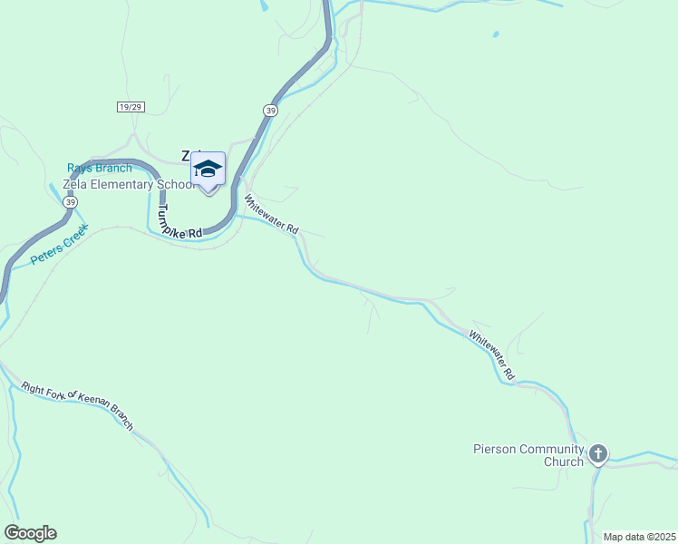 map of restaurants, bars, coffee shops, grocery stores, and more near 411 Whitewater Road in Summersville