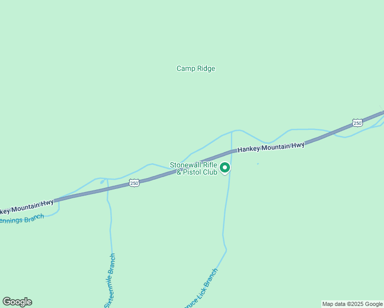 map of restaurants, bars, coffee shops, grocery stores, and more near 2843 Hankey Mountain Highway in Churchville