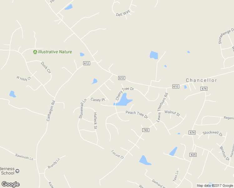 map of restaurants, bars, coffee shops, grocery stores, and more near 8106 Cherry Tree Drive in Fredericksburg