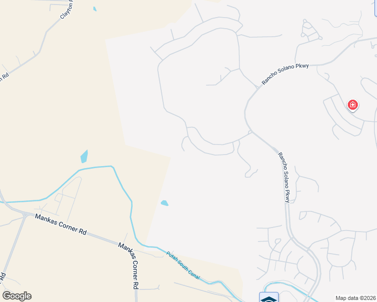 map of restaurants, bars, coffee shops, grocery stores, and more near 2866 Birkham Court in Fairfield