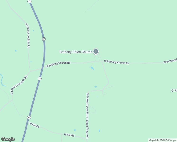 map of restaurants, bars, coffee shops, grocery stores, and more near 5825 West Bethany Church Road in English