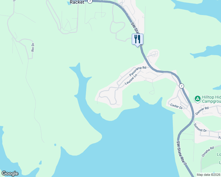 map of restaurants, bars, coffee shops, grocery stores, and more near 159-163 Panorama Road in Warsaw