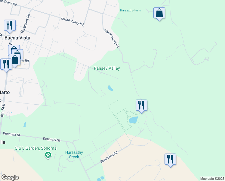 map of restaurants, bars, coffee shops, grocery stores, and more near 1901 East Napa Street in Sonoma