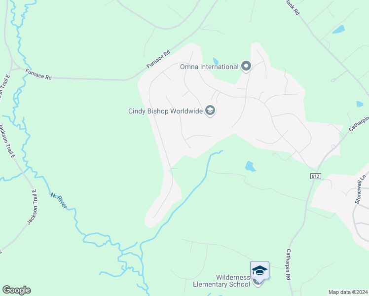 map of restaurants, bars, coffee shops, grocery stores, and more near 11904 Boulder Court in Spotsylvania