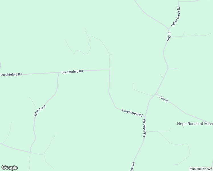 map of restaurants, bars, coffee shops, grocery stores, and more near 2734 Luechtefeld Road in Sullivan