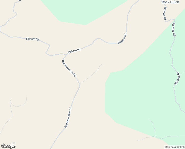 map of restaurants, bars, coffee shops, grocery stores, and more near Falling Rock Circle in Fremont County