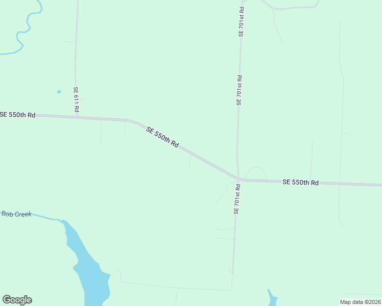 map of restaurants, bars, coffee shops, grocery stores, and more near 658 Southeast 550th Road in Clinton