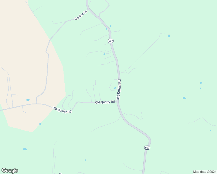 map of restaurants, bars, coffee shops, grocery stores, and more near 824 Mount Solon Road in Mount Solon