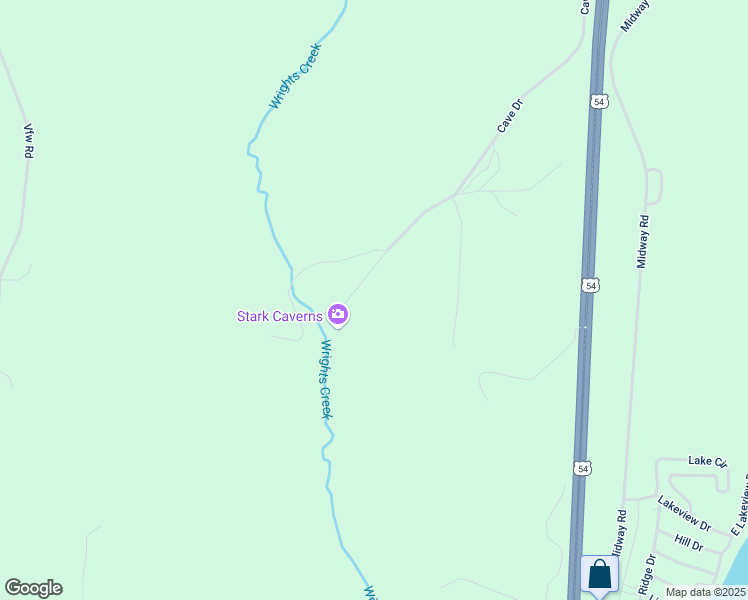 map of restaurants, bars, coffee shops, grocery stores, and more near 29 Spelunker Trail in Eldon