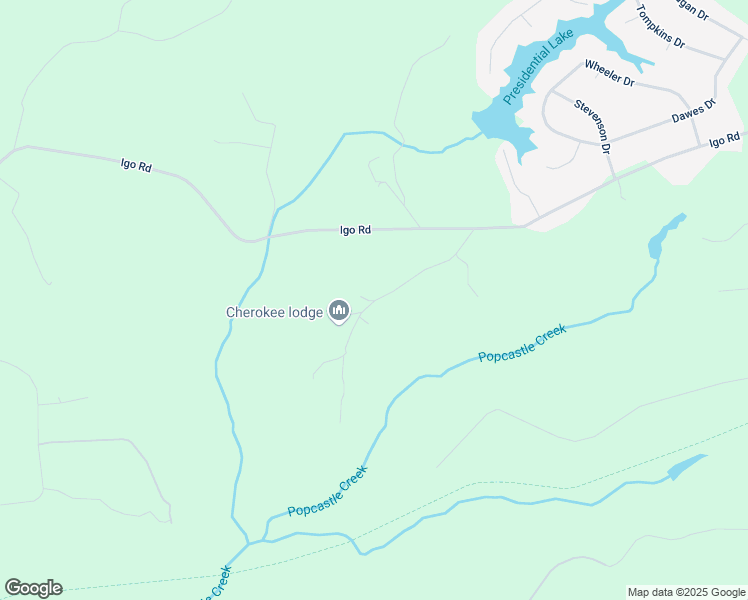 map of restaurants, bars, coffee shops, grocery stores, and more near Lily Lane in King George