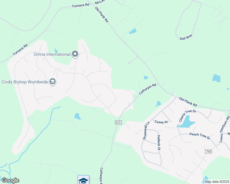 map of restaurants, bars, coffee shops, grocery stores, and more near 11811 Duck Circle in Spotsylvania