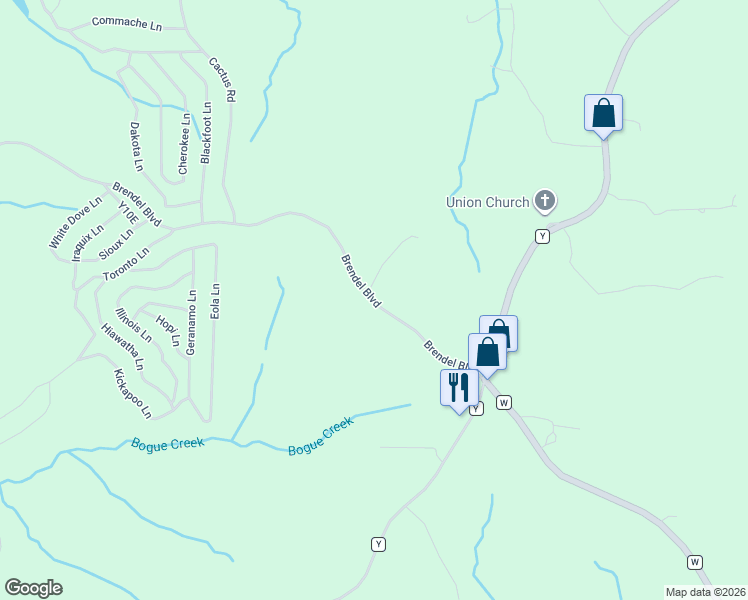 map of restaurants, bars, coffee shops, grocery stores, and more near 20075 Brendel Boulevard in Rocky Mount