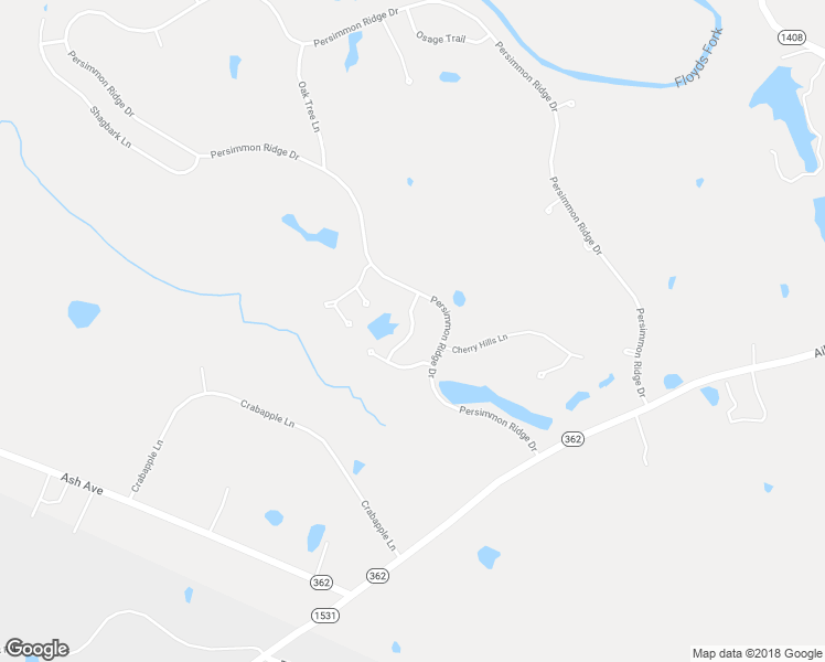 map of restaurants, bars, coffee shops, grocery stores, and more near 406 Sycamore Hills Lane in Louisville