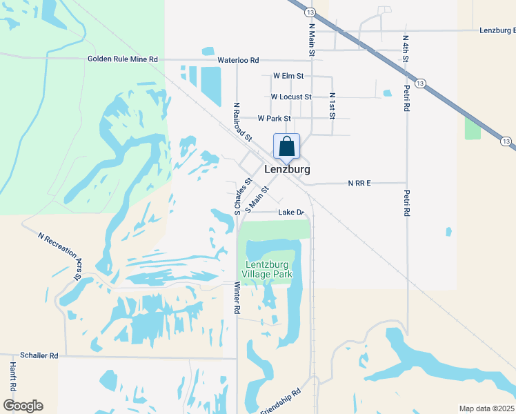 map of restaurants, bars, coffee shops, grocery stores, and more near 100 South Main Street in Lenzburg