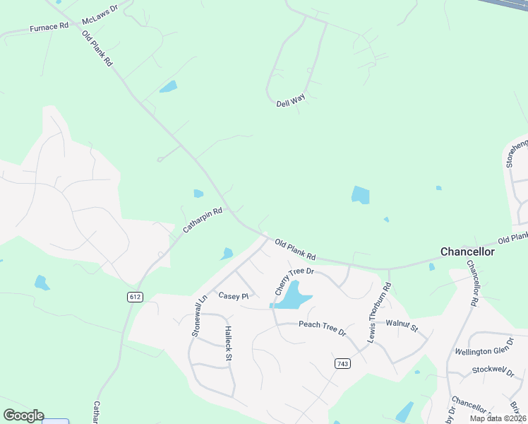 map of restaurants, bars, coffee shops, grocery stores, and more near 8017 Old Plank Road in Fredericksburg