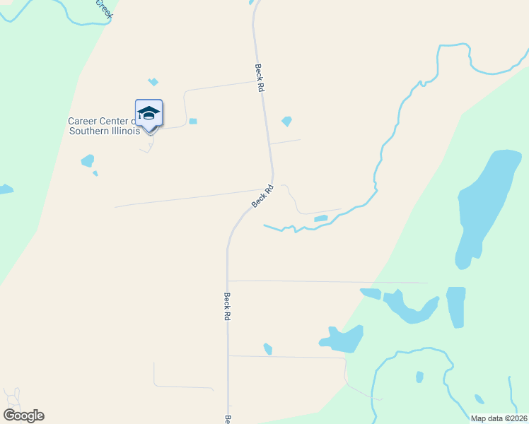 map of restaurants, bars, coffee shops, grocery stores, and more near 5980 Beck Road in Red Bud