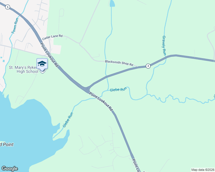 map of restaurants, bars, coffee shops, grocery stores, and more near 42169 Saint Andrews Church Road in Leonardtown