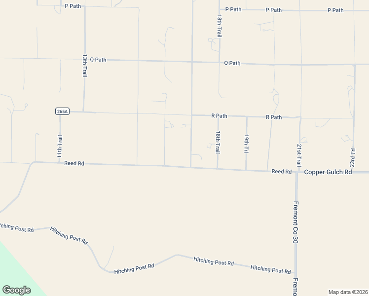 map of restaurants, bars, coffee shops, grocery stores, and more near 1863 17th Trail in Cotopaxi