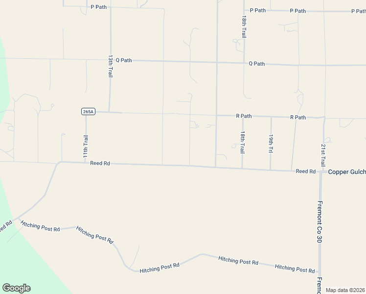 map of restaurants, bars, coffee shops, grocery stores, and more near 1575 South Path in Cotopaxi