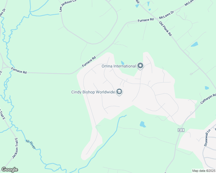 map of restaurants, bars, coffee shops, grocery stores, and more near 11910 Sandy Hill Court in Spotsylvania