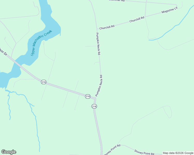 map of restaurants, bars, coffee shops, grocery stores, and more near 9088 Pumpkin Neck Road in King George